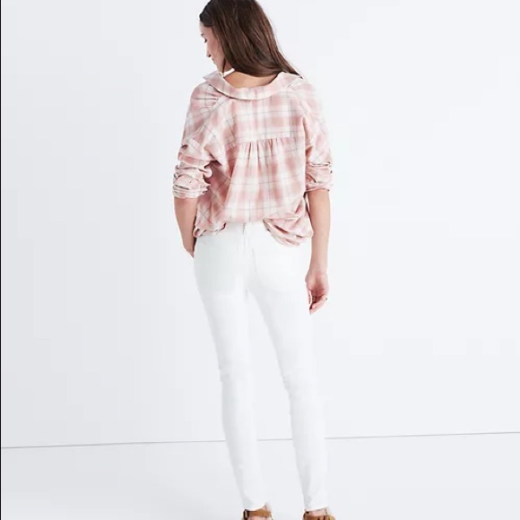 Madewell Central Long Sleeve In Danville Plaid - Picture 3 of 10